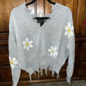 Crop sweater